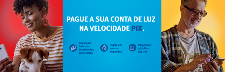 Pague sua conta de luz na velocidade PIX!